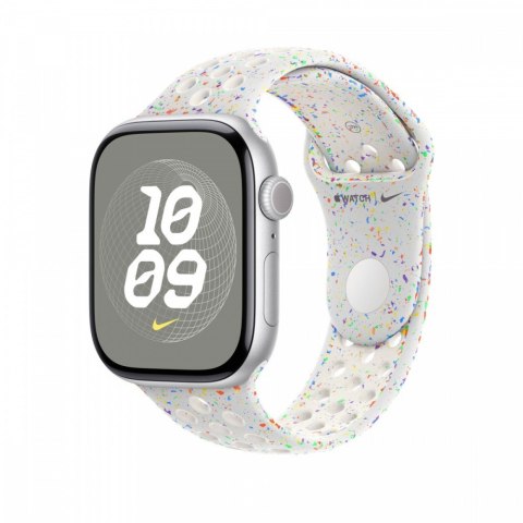Apple Pasek sportowy Nike w kolorze czystej platyny do koperty 46 mm - rozmiar S/M