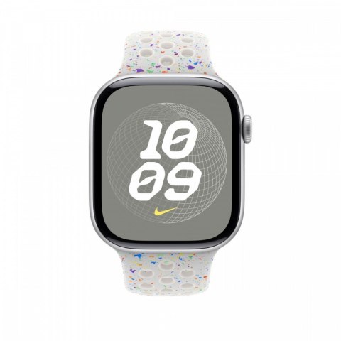 Apple Pasek sportowy Nike w kolorze czystej platyny do koperty 46 mm - rozmiar S/M