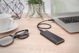 Digitus Obudowa zewnętrzna USB Typ C na dysk SSD M2 (NGFF) SATA III, 80/60/42/30mm, aluminiowa