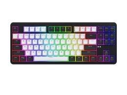 Klawiatura dla graczy Hator Rockfall 3 TKL Wireless mechaniczna czarna (klawisze czarno-białe)