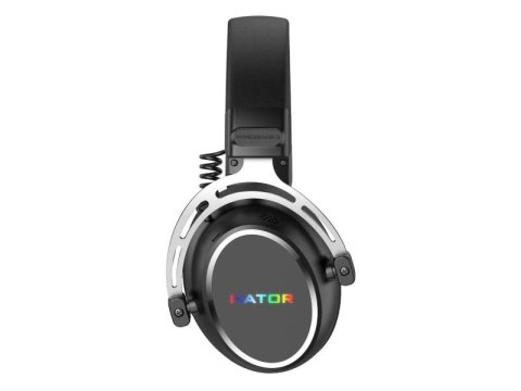Słuchawki dla graczy Hator HYPERGANG 3 USB czarne