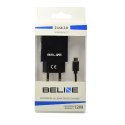 Beline Ładowarka sieciowa 2xUSB + microUSB 2A czarna