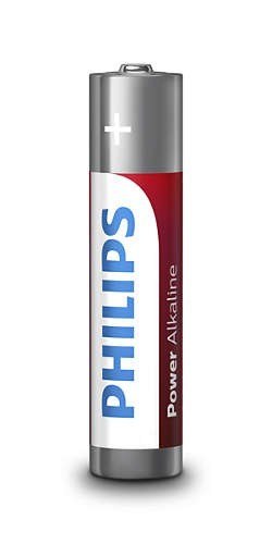 Philips Baterie Power Alkaline AAA 4 szt. blister