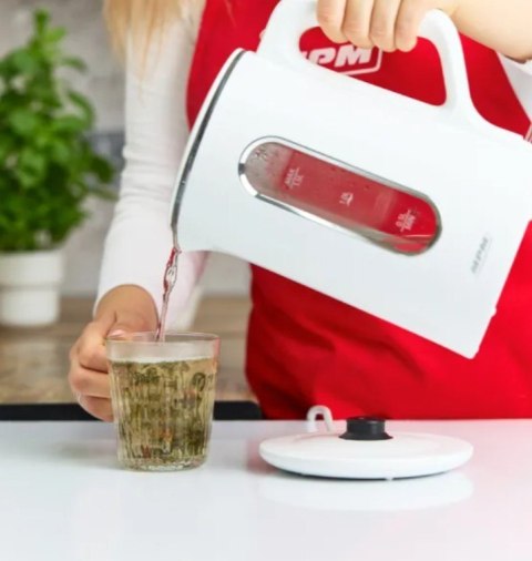 MPM Czajnik 1.5l biały MCZ-126/B