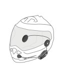 Interkom motocyklowy INTERPHONE U-COM 8R, komplet na 2 kaski