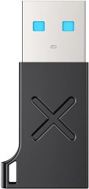 UNITEK ADAPTER USB-A - USB-C 10 GBPS M/F CZARNY