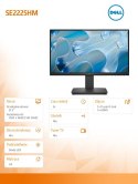 Dell Monitor SE2225HM 21.5 cala LED VA/1920x1080/HDMI/VGA/3Y