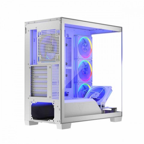 MODECOM Obudowa PC STELLAR 5F ARGB 20 Biała