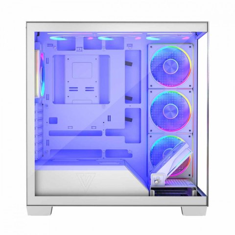 MODECOM Obudowa PC STELLAR 5F ARGB 20 Biała