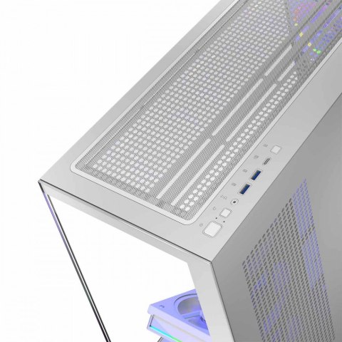 MODECOM Obudowa PC STELLAR 5F ARGB 20 Biała