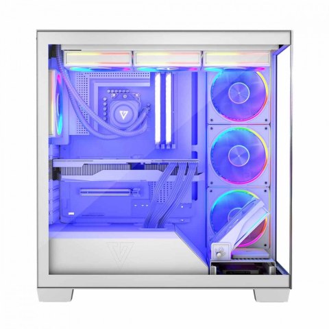 MODECOM Obudowa PC STELLAR 8F ARGB 20 Biała