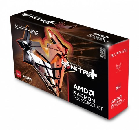 Sapphire Technology Karta graficzna Radeon RX 9060 XT NITRO+ 16GB GDDR6 128bit DP/2HDMI