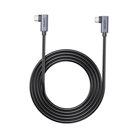 UNITEK KABEL USB-C KĄTOWY 90°/90° PD 100W M/M 1M