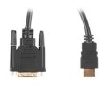 Lanberg Kabel HDMI(M)-DVI-D(M) DUAL LINK 3 M czarny