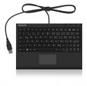 KEYSONIC Klawiatura mini ACK-3410(US) touchpad, USB