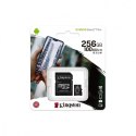 Kingston Karta pamięci microSD 256GB Canvas Select Plus 100/85MB/s Adapter