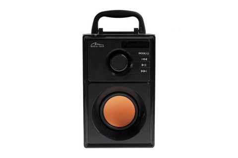 Media-Tech Głośnik BOOMBOX BT MT3145 Bluetooth 5.1+EDR/FM/MP3/MicroSD/USB/AUX/Pilot/USB-C/LED/RMS 15W/PMPO 600W