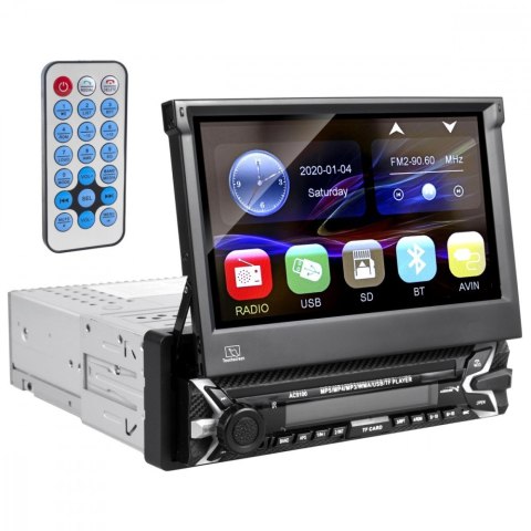 Audiocore Radioodtwarzacz panel dotykowy LCD RDS AC9100