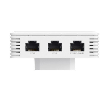 TP-LINK Punkt dostępowy naścienny Omada EAP725-WALL BE3600 Dual-Band Wi-Fi7 Access Point PORT: Uplink: 1× 2.5G RJ45 Port; Downlink: 1