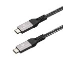 Kabel USB 4 typu C Power Delivery (PD) do ładowania i transmisji danych 1.5 m czarny Gembird