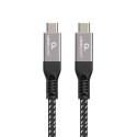 Kabel USB 4 typu C Power Delivery (PD) do ładowania i transmisji danych 1.5 m czarny Gembird