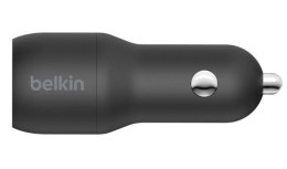 Belkin Ładowarka samochodowa Dual USB-A Car Charger 12W x2 czarna