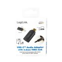 LogiLink Adapter USB-C do 3,5mm Audio - Mini jack