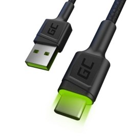 Green Cell Kabel GC Ray USB-USB-C 200cm, podświetlenie LED