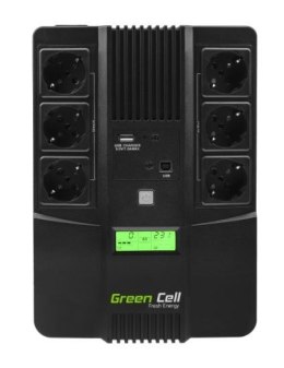 Green Cell Zasilacz awaryjny UPS AiO 800VA 480W