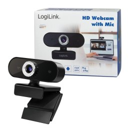 LogiLink Kamera internetowa HD z mikrofonem