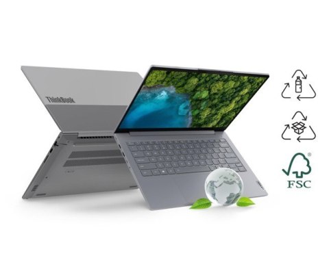 Lenovo Laptop ThinkBook 14 G8 21SJ008APB W11Pro Ultra 5 225U/16GB/512GB/INT/14.0 WUXGA//Luna Grey/3YRS OS + CO2 Offset