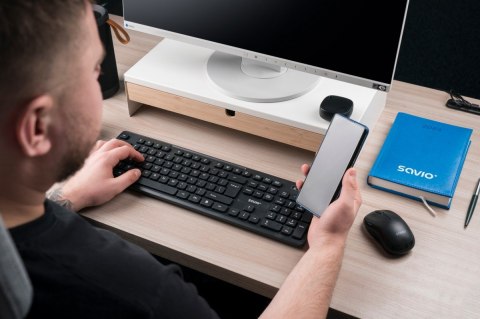 Savio Klawiatura bezprzewodowa KB-02