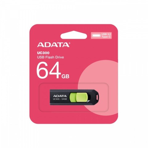 Adata Pendrive UC300 64GB USB3.2-C Gen1 czarny