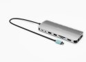 I-tec Stacja dokująca USB-C Metal Nano 3x Display Dock 2x HDMI 1x USB-C video Power Delivery 140W + i-tec Universal Charger 140 W