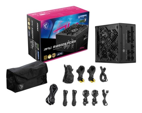 MSI Zasilacz MPG A1250GS PCIE5