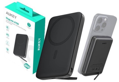 AUKEY PB-MS01 MagSafe PowerBank 6700mAh 20W LED USB-C