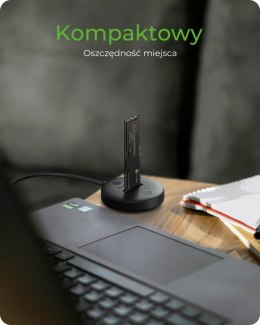 IcyBox Stacja dokująca dla NVMe+SATA SSD IB-1610MCD-C31