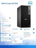 Dell Komputer Dell Pro Tower QCT1250 W11Pro i7-14700/16GB/512GB CL35/Integrated/Kb/Mouse/3YPS