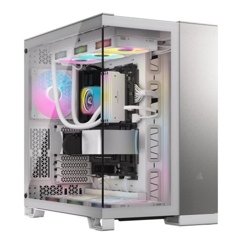Corsair 6500X Tempered Glass Mid-Tower White/Gray