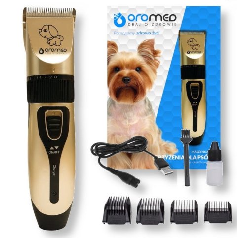 ORO-MED Maszynka do strzyżenia ORO-PET Clipper USB