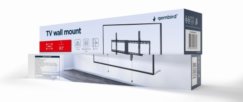 GEMBIRD UCHWYT ŚCIENNY LCD 43-90 VESA MAX 800 X 400MM, DO 70KG