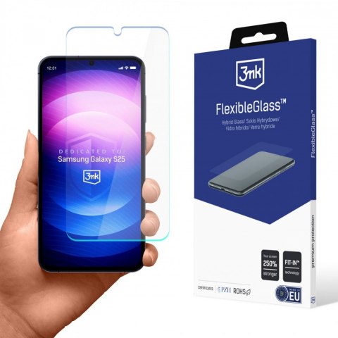 3MK Szkło hybrydowe FlexibleGlass Samsung S25 S931