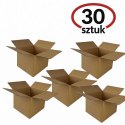 BESTPAK KARTON KLAPOWY, pudełko zrobione z tektury 3W 3 warstwowej, kolor szaro/brązowy, 200X120X80mm 320G/M2 30 SZTUK