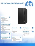 HP Inc. Komputer 290 Tower G9 i5-14400 512GB/16GB/W11P B6ZD5ET