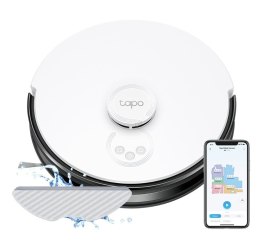 TP-LINK Robot odkurzający i mopujący z czujnikiem LiDAR Tapo RV30 LiDAR + Gyro Navigation, Vacuum & Mop 2-in-1, 4200Pa, 5000mAh Battery