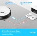 TP-LINK Robot odkurzający i mopujący z czujnikiem LiDAR Tapo RV30 LiDAR + Gyro Navigation, Vacuum & Mop 2-in-1, 4200Pa, 5000mAh Battery
