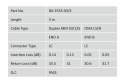 Digitus Patch cord światłowodowy FO LC-LC MM 50/125 OM3 duplex LSOH 3m