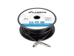Lanberg Kabel HDMI M/M v2.0 CA-HDMI-20FB-0500-BK 50m czarny