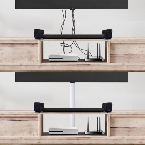 Maclean Listwa maskująca MC-814 W aluminiowa, Biała