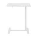 MACLEAN MOBILNE BIURKO/STAND NA LAPTOP, BIAŁE, REGULACJA WYSOKOŚCI 76-109CM, MAX. 30KG MC-120 W